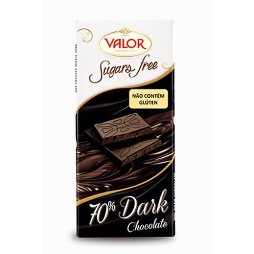 Chocolate Valor Dark 70% Cacau 100 G (Amargo)