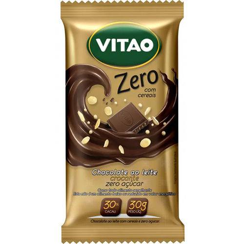 Chocolate Zero Açúcar Vitão ao Leite 30g
