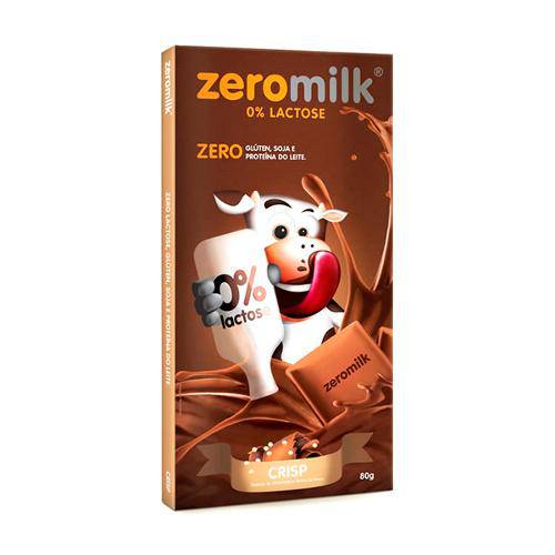 Chocolate Zero Lactose, Zero Glúten Crisp Zeromilk