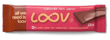 Chocolife Loov ao Leite de Coco 25g - Chocolife