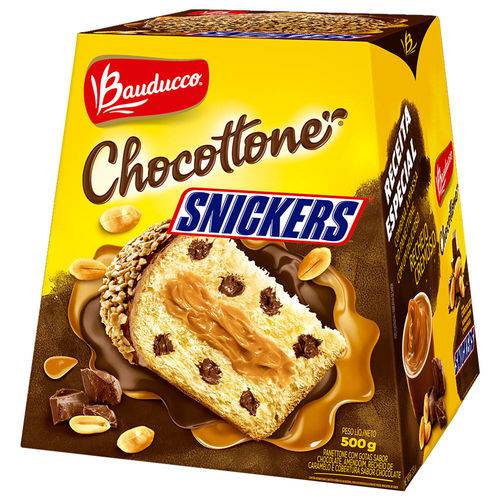 Chocottone Snickers 500g - Bauducco