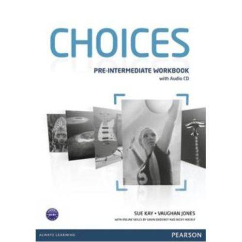 Choices Pre-intermediate Workbook & Audio CD