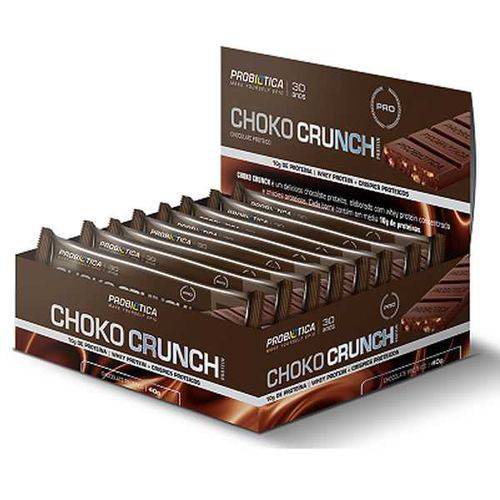 Choko Crunch Meio Amargo 12 Unidades - Probiótica