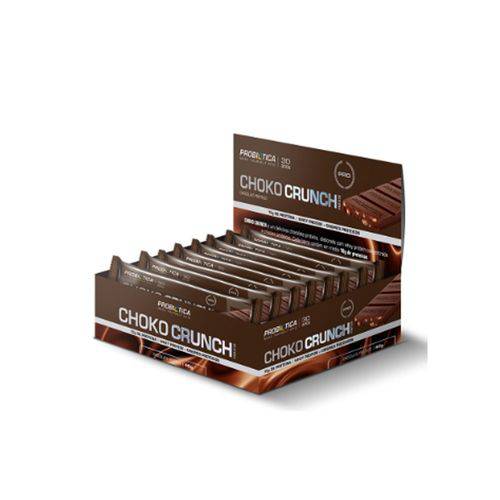 Choko Crunch Protein Chocolate ao Leite Caixa C/ 12 Unid - Probiótica