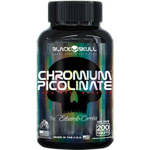 Chromium Picolinate 200 Tabletes Black Skull