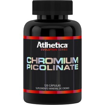 Chromium Picolinate 120 Cápsulas - Atlhetíca Nutrition