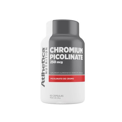 Chromium Picolinate 250mcg 60 Cápsulas Atlhetica Nutrition