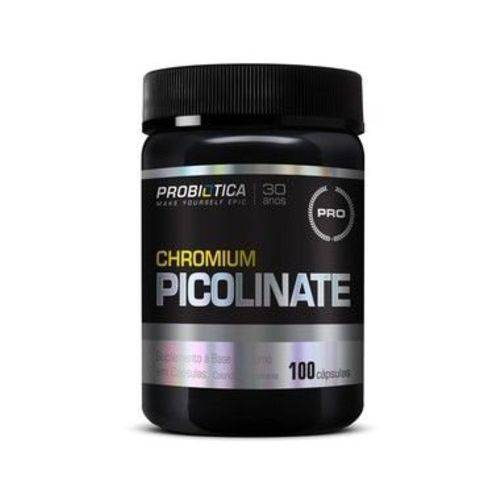 Chromium Picolinate Hbv Picolinato de Cromo - 100 Cápsulas - Probiótica
