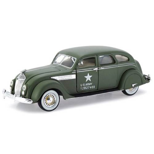 Chrysler Airflow 1936 Army Signature Models 1:32 Verde