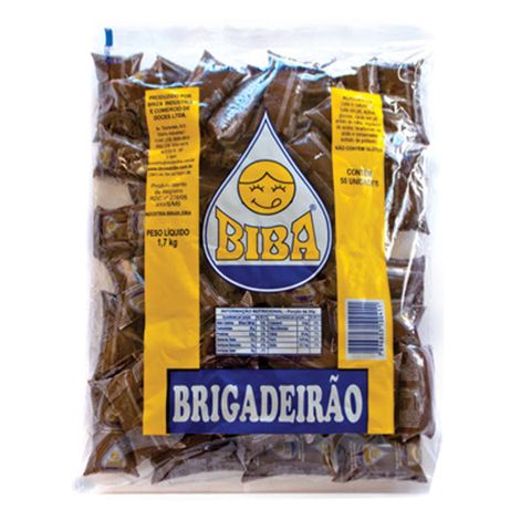 Chup de Leite Brigadeirão 30g C/50 - Biba