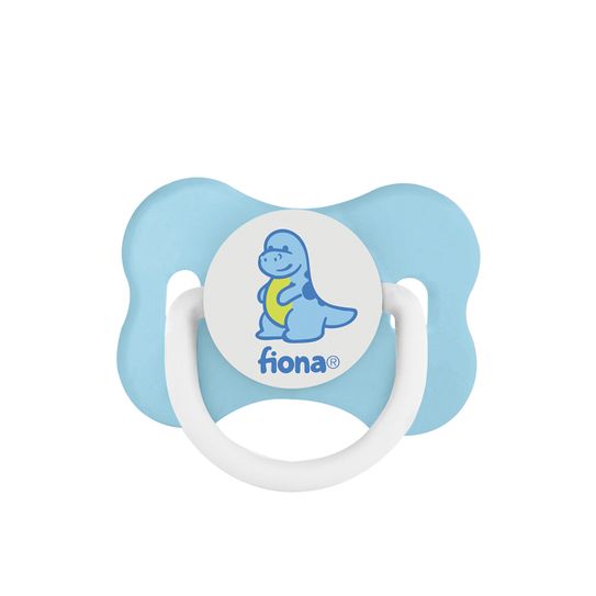 Chupeta Fiona Desenho Baby Silicone Tamanho 1 Cor Azul