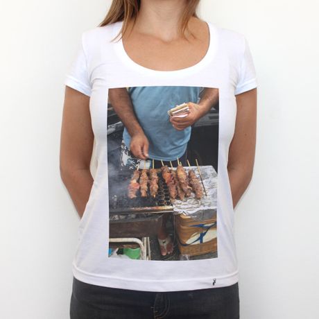 Churras - Camiseta Clássica Feminina