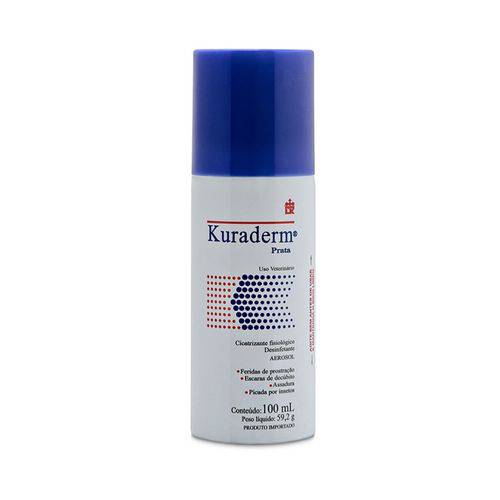 Cicatrizante Bactericida Konig Kuraderm Spray Cães 100ml