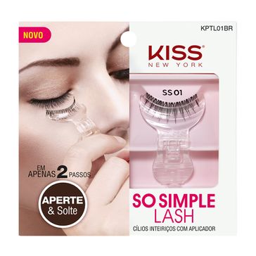 Cílios Kiss So Simple Lash 01