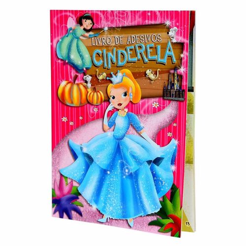Cinderela - Coleção Contando Histórias com Adesivos Cinderela: Livro de Adesivos