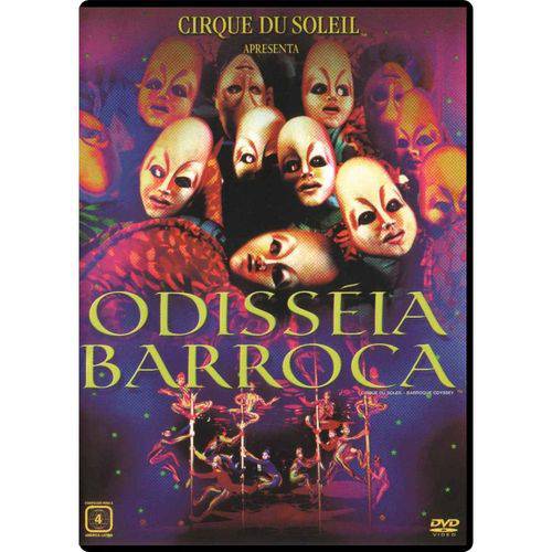 Cirque Du Soleil a Odisséia Barroca - Dvd Filme