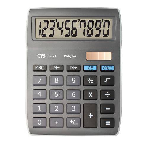 Cis C-221 Calculadora de Mesa 10 Dígitos
