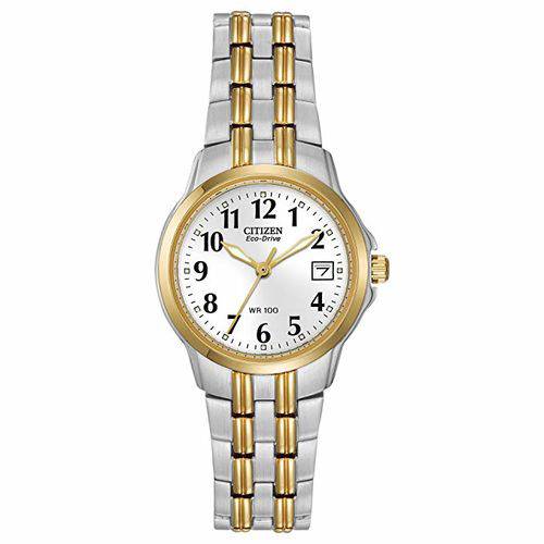Citizen Women''s Eco-Drive Watch With Date, EW1544-53A