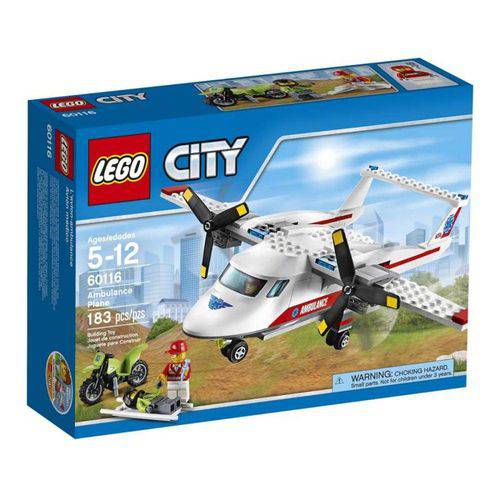 City Avião-Ambulância - Lego 60116