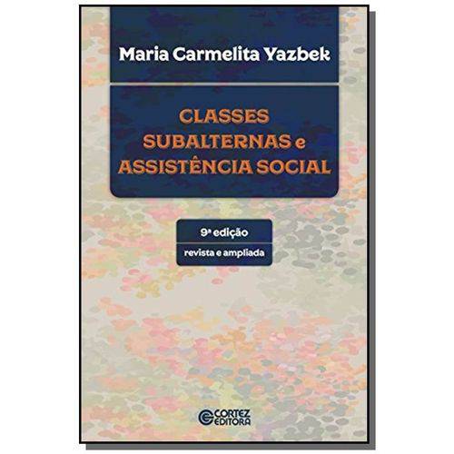 Classes Subalternas e Assistencia Social - 9a Ed