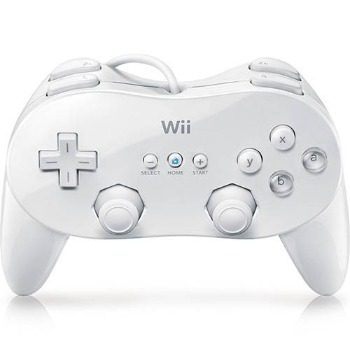 Classic Control Pro White - Wii
