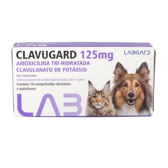Clavugard Labgard C/ 10 Comprimidos 125mg