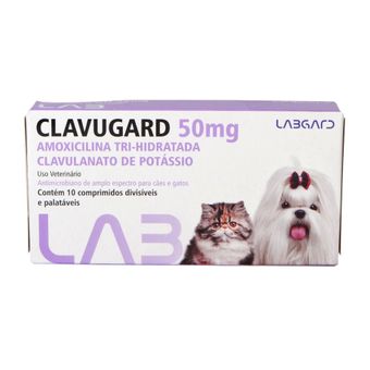Clavugard Labgard C/ 10 Comprimidos 50mg