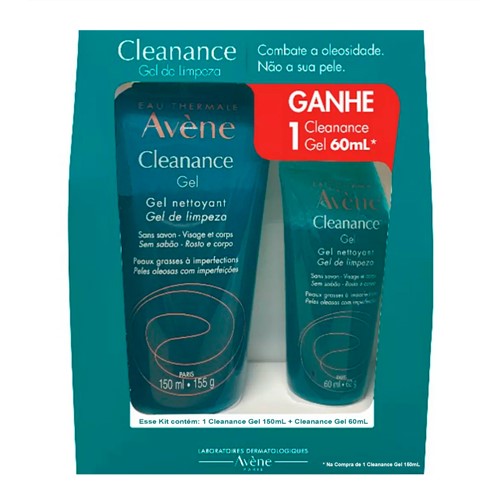Cleanance Avène Gel de Limpeza 150ml + Grátis 1 Cleanance 60ml