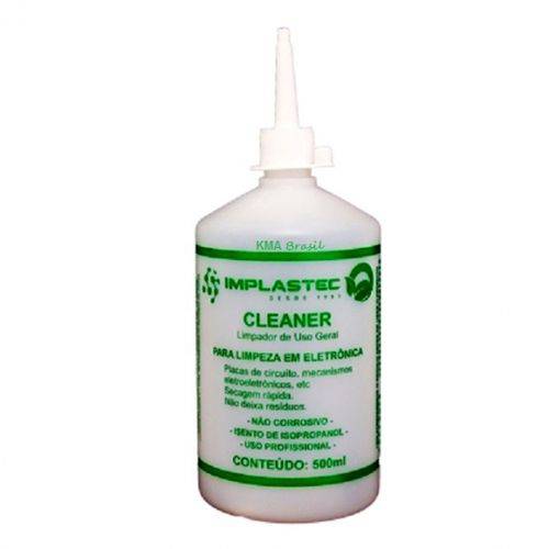 Cleaner Limpador de Uso Geral - Limpeza de Placas Eletrônicas - 500ml Implastec