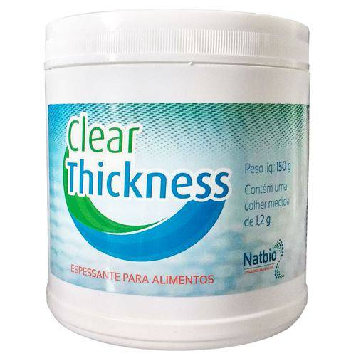 Clear Thickness Espessante 150g C/ Colher de Medida 1,2g