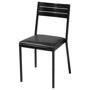 Cleo Cadeira Preto/preto