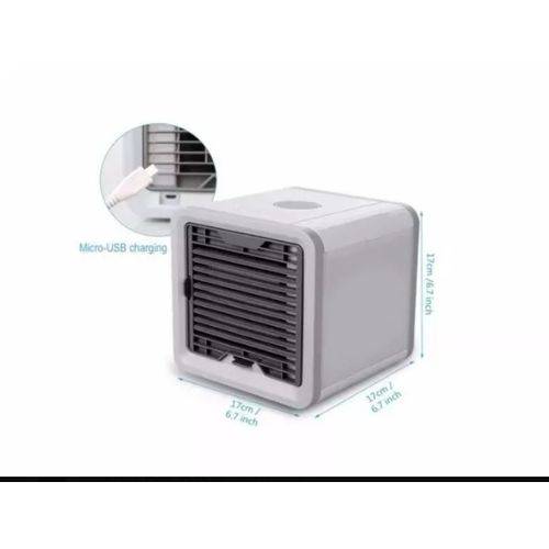 Climatizador Ventilador Ar Luminaria Agua Cooler Cool Gelado