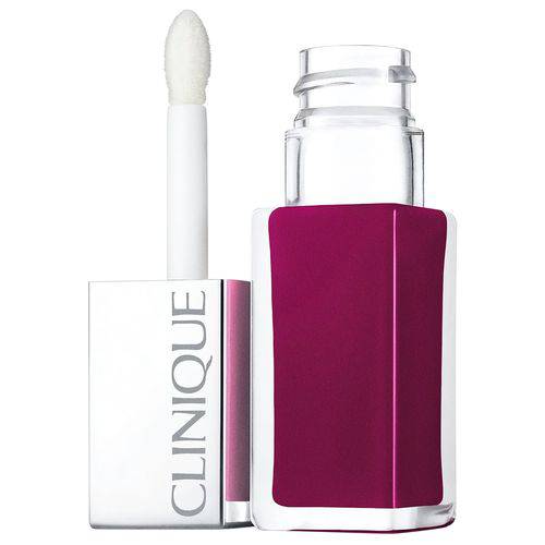 Clinique Pop Lacquer Lip Colour + Primer 8 Peace Pop - Batom Líquido Espelhado 6,5g