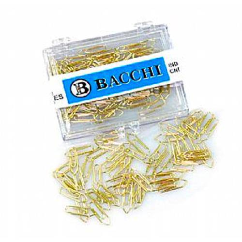 Clips 5/0 Dourado Bacchi - 100 Unidades