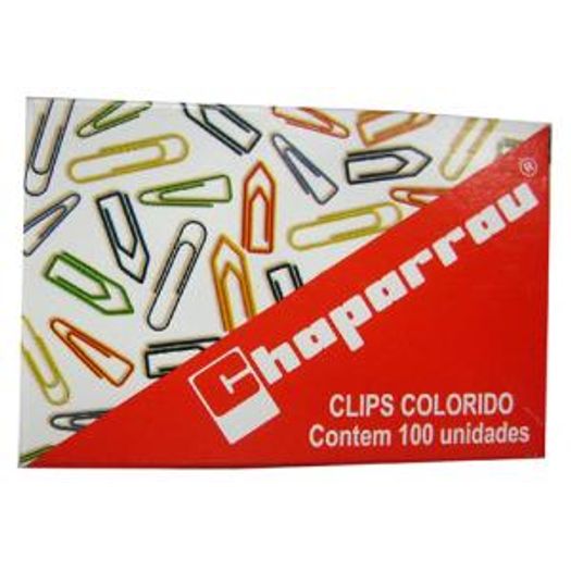 Clips Colorido N 0 com 100un Chaparrau