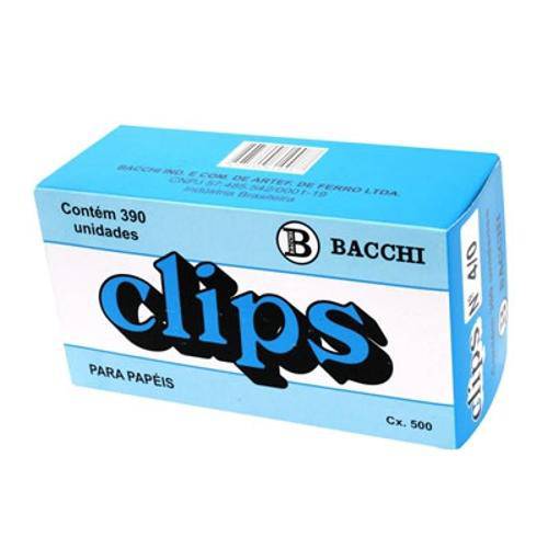 Clips Cx.C/500g Nr.4/0 Bacchi