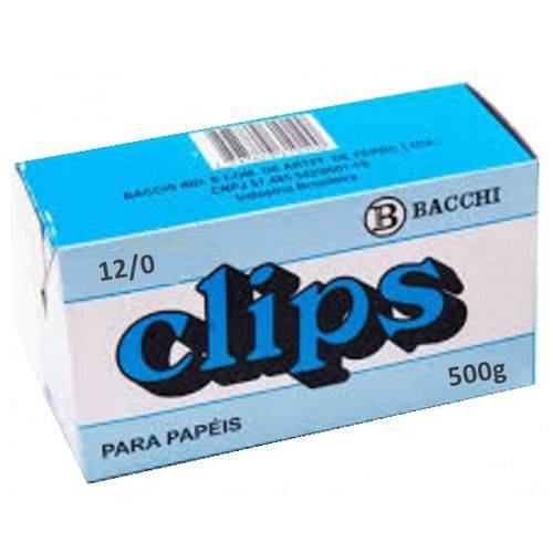 Clips N.12/0 500g Bacchi