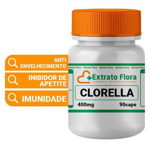 Clorella 400mg 90 Cápsulas