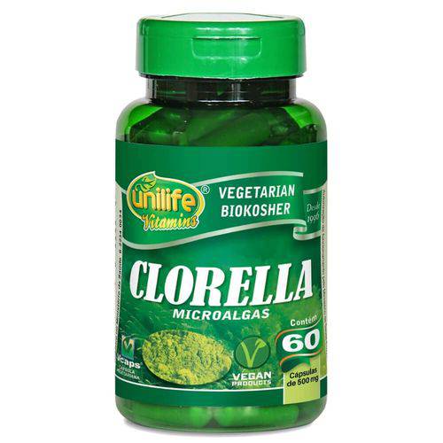Clorella Microalga Unilife - 60 Cápsulas 500mg