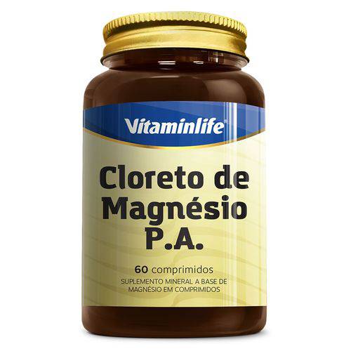Cloreto de Magnésio P.A. 60 Tabs - VitaminLife