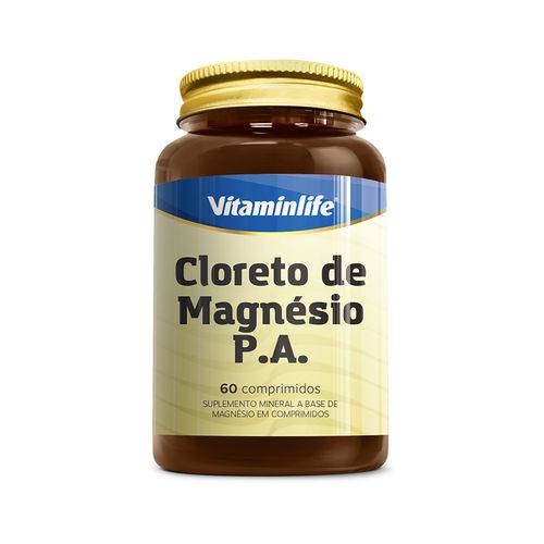 Cloreto de Magnesio Pa - 60 Comprimidos - Vitamin Life