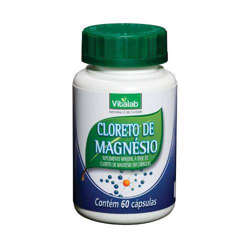 Cloreto de Magnésio Vitalab 500 Mg com 60 Comprimidos