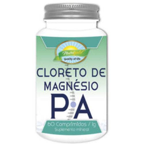 Cloreto Magnésio P.a. - 60 Comprimidos (100mg) - Nutrigold