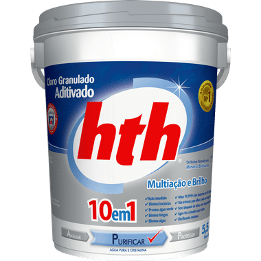 Cloro Aditivado Mineral HTH 5,5Kg