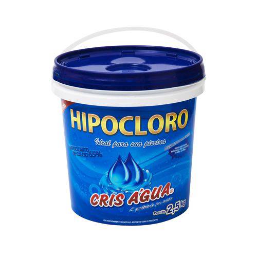Cloro em Pó Hipoclorito 2,5kg Cris Água
