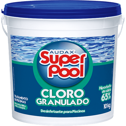 Cloro Granulado para Piscinas 10kg Audax Super Pool