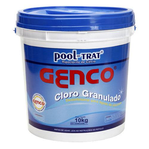 Cloro Granulado Pooltrat 10KG - Genco
