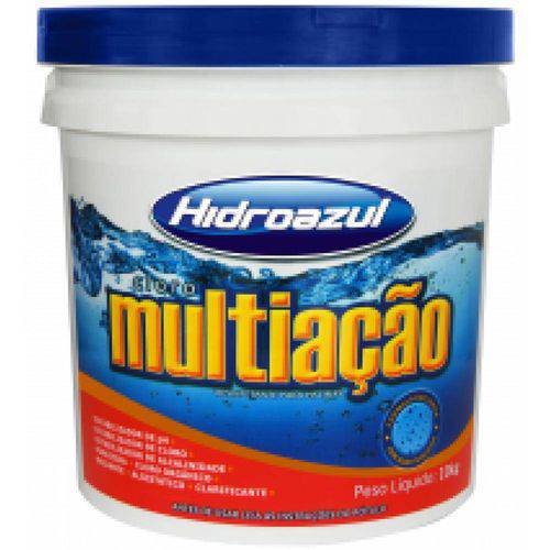 Cloro Hidroazul Multiação 10 Kg