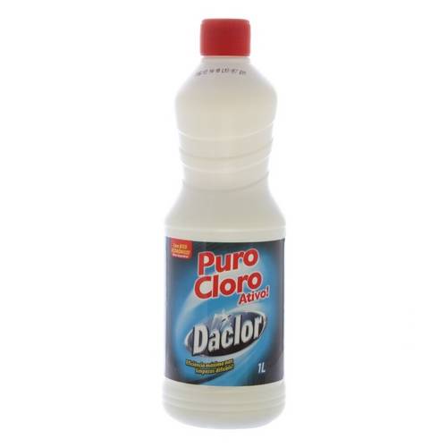 Cloro Liquido 5 com 1 Litro Daclor
