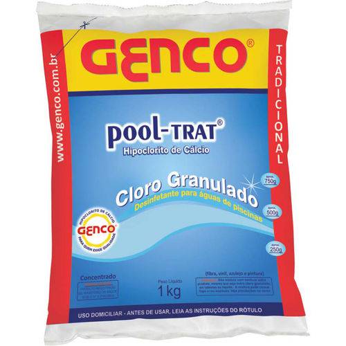 Cloro Pool-trat Granulado 1 Kg Genco